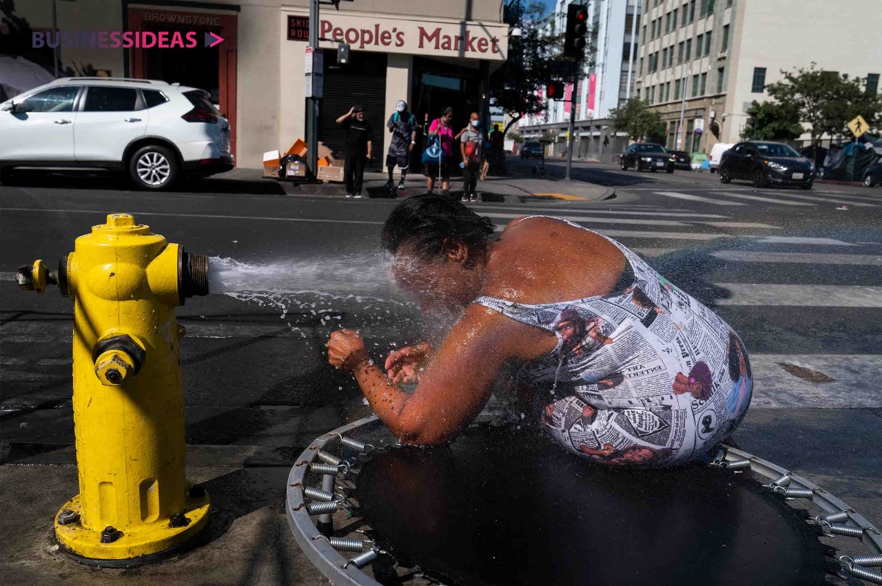 California heat wave temperatures